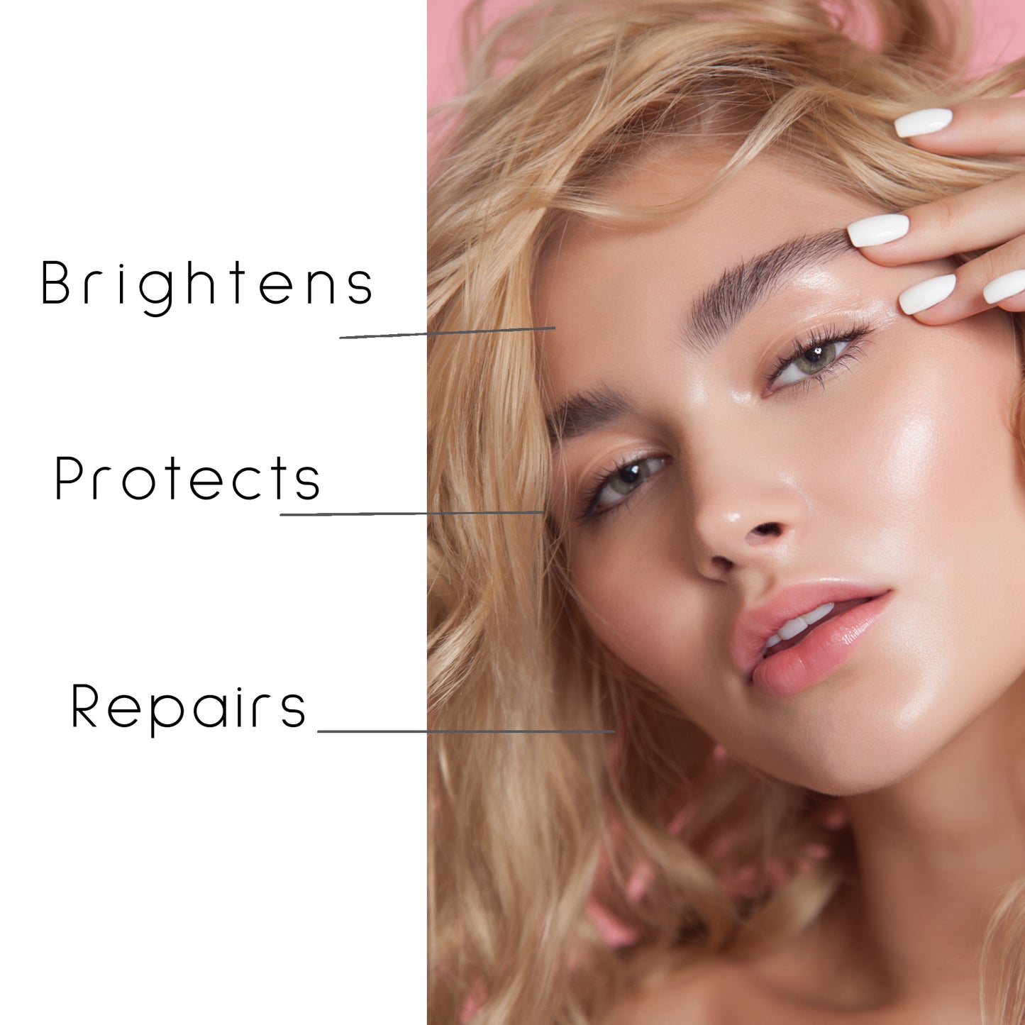 Brightening C serum for protection and hydrating!  